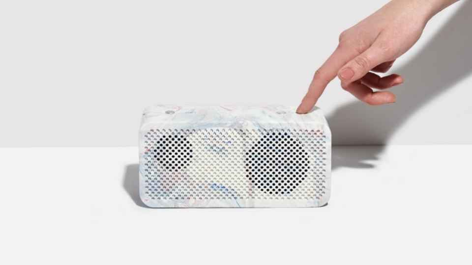 Gomi Designs speaker made from the circular economy