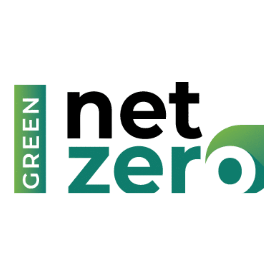 Green net zero logo